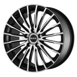 Диски R18 5x112 8J ET30 D76 MAK Fatale Ice Black