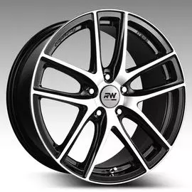 Диски R18 5x112 8J ET35 D66,6 Racing Wheels H-740 BK F/P