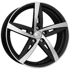 Диски R18 5x114,3 7,5J ET41 d67,1 K&amp;K Дольче Вита алмаз черный (КС559)
