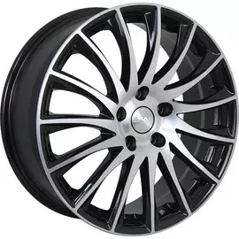 Диски R18 5x114,3 7J ET45 D67,1 Скад Валенсия Черный-бархат