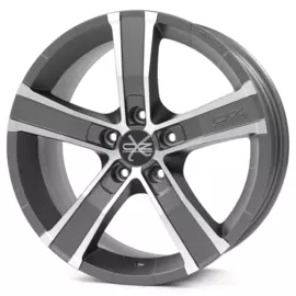 Диски R18 5x114,3 8,0J ET35 D79 OZ Sahara 5 Matt Graphite Diamond Cut d-XL