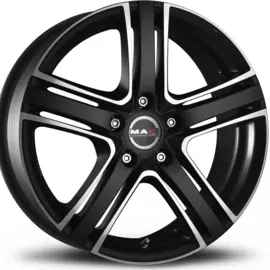 Диски R18 5x120 8,0J ET15 D74,1 MAK Tuono Ice Superdark