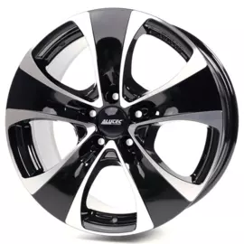 Диски R18 5x120 8,5J ET45 D76,1 Alutec Dynamite Diamond Black Front Polished