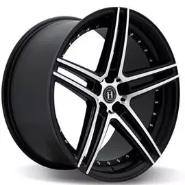 Диски R20 5x112 10J ET40 D72,6 Harp Y-22 Satin Black / Machined Face