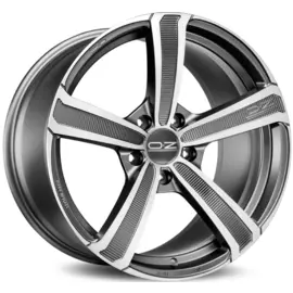 Диски R20 5x114,3 8,5J ET40 D79 OZ Montecarlo HLT Matt Dark Graphite Diamond Cut d-XL