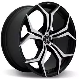 Диски R20 5x114,3 9J ET25 D74,1 Harp Y-50 Satin Black / Machined Face