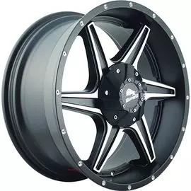 Диски R20 5x150 9J ET38 D110,1 Buffalo BW-011 Satin-Black__Machined
