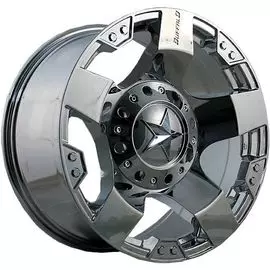 Диски R20 6x135-139,7 8,5J ET35 D110,5 Buffalo BW-775 Chrome