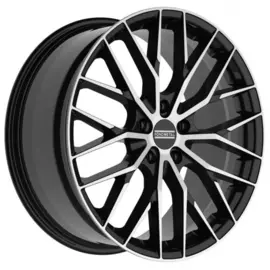 Диски R21 5x112 9J ET25 D66,5 Fondmetal Makhai Black Glossy Machined
