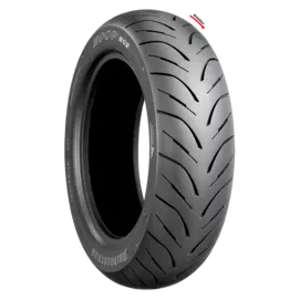 Мотошины 130/60 R13 Bridgestone HOOP B02 53L TL Задняя (Rear)
