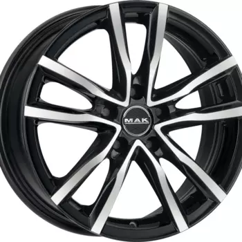 R16 5x110 6,5J ET35 D65,1 MAK Milano Black Mirror