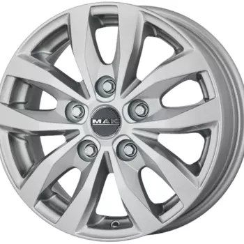R17 5x120 7J ET55 D65,1 MAK Load 5 Silver