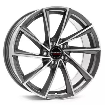 R19 5x112 8,5J ET20 D66,5 Borbet VTX Graphite Polished