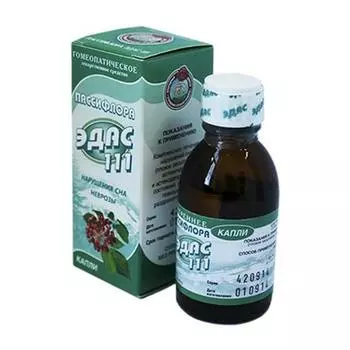 эдас-111 пассифлора капли 25 мл
