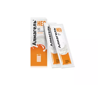 алмагель нео суспензия 10 мл 10 пакет