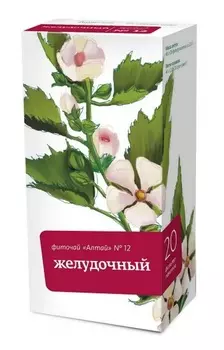алтай фиточай 12 желудочный 20 фильтр-пакетов