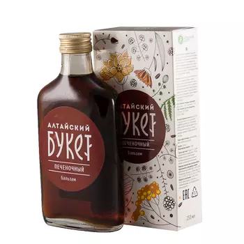 алтайские травы бальзам 6 печеночный 250 мл