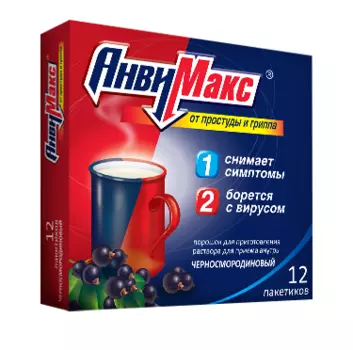 анвимакс черная смородина порошок для приготовления раствора для приема внутрь n12