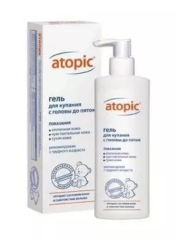 атопик гель для купания 200 мл