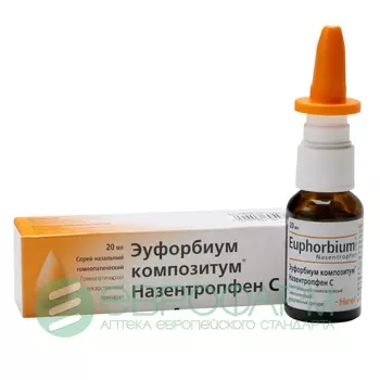 эуфорбиум композитум спрей назальный 20 мл