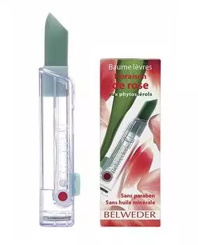 бельведер бальзам для губ с фитостеролом розовый 4 г