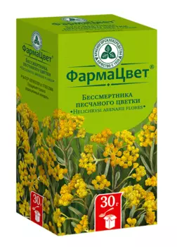 бессмертника песчаного цветки 30 г красногорск