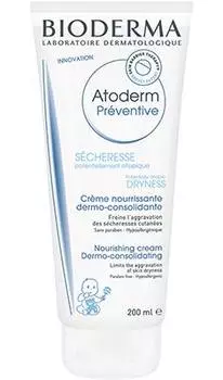 биодерма атодерм крем профилактический 200 мл