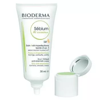 биодерма себиум глобал cover крем 30 мл