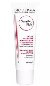 Биодерма сенсибио риш крем 40мл