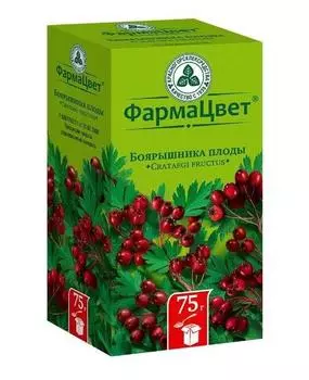 боярышник плоды 75 г красногорск