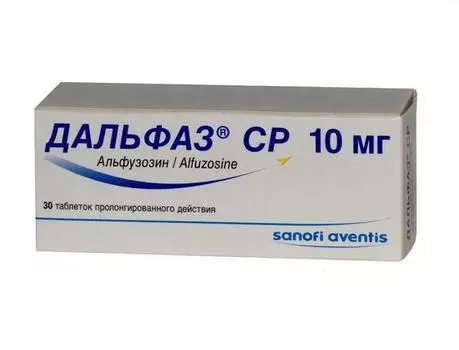 дальфаз ср 10 мг 30 табл