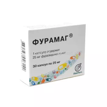 фурамаг 25 мг 30 капс