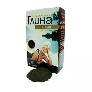 глина черная косметическая 100 г