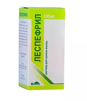 леспефрил раствор для приема внутрь 100 мл