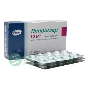 липримар 10 мг 30 табл