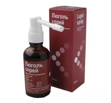 люголь спрей для полости рта 50 мл