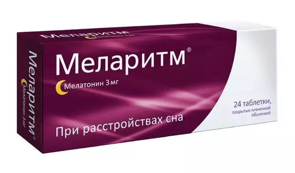 меларитм 3 мг 24 табл