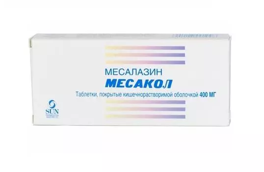 месакол 400 мг 50 табл