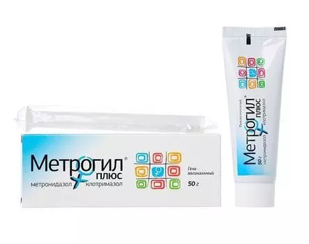 метрогил плюс гель вагинальный 50 г 1 аппликатор