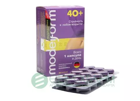модельформ 40 плюс 380 мг 30 капс