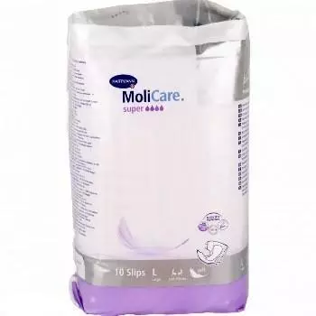 моликар премиум супер подгузники р l 10 шт