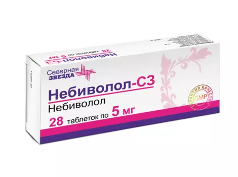 небиволол-сз 5 мг 28 табл
