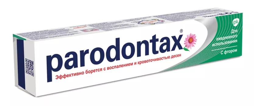 пародонтакс зубная паста классик с фтором 75 мл