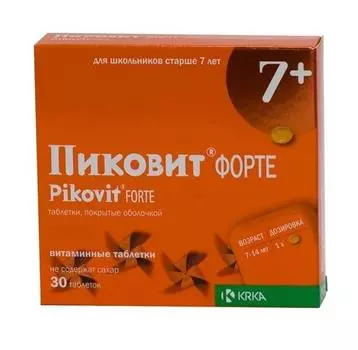 пиковит форте таблетки n30