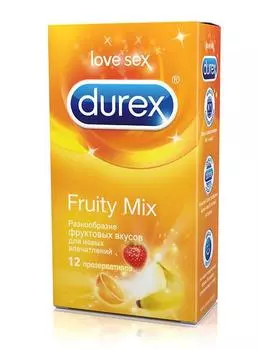 презервативы дюрекс фрути микс ароматизированные n12