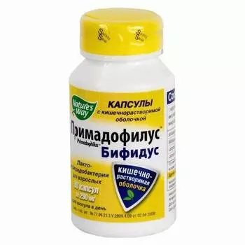 примадофилус бифидус капсулы n90