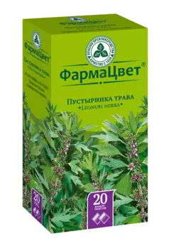 пустырник трава 20 фильтр-пакет красногорск