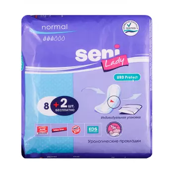 сени леди нормал прокладки урологические N8