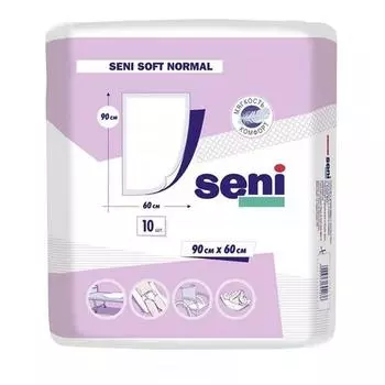 сени софт нормал пеленки 60*90 см 10 шт