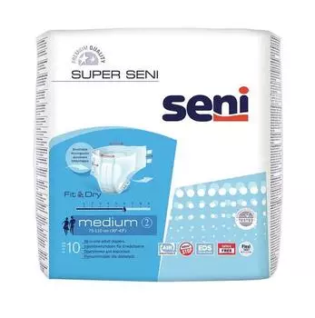 сени супер подгузники р m 10 шт